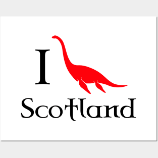 i (heart) scotland Posters and Art